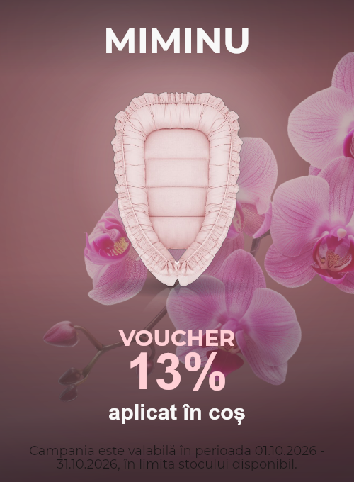 Promotie cu 13% voucher aplicat in cos la Miminu