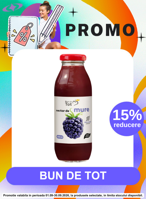 Promotie cu 15% reducere la Bun De Tot