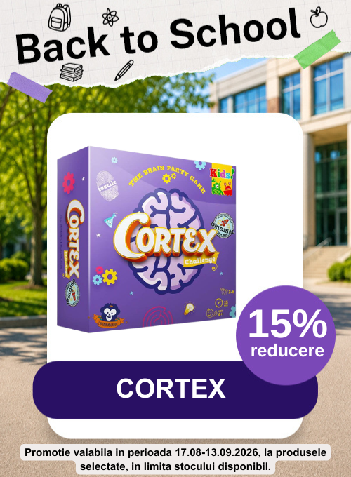 Promotie cu 15% reducere la Cortex Back To School