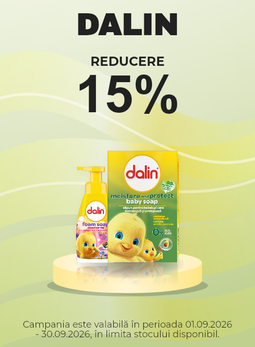 Promotie cu 15% reducere la Dalin