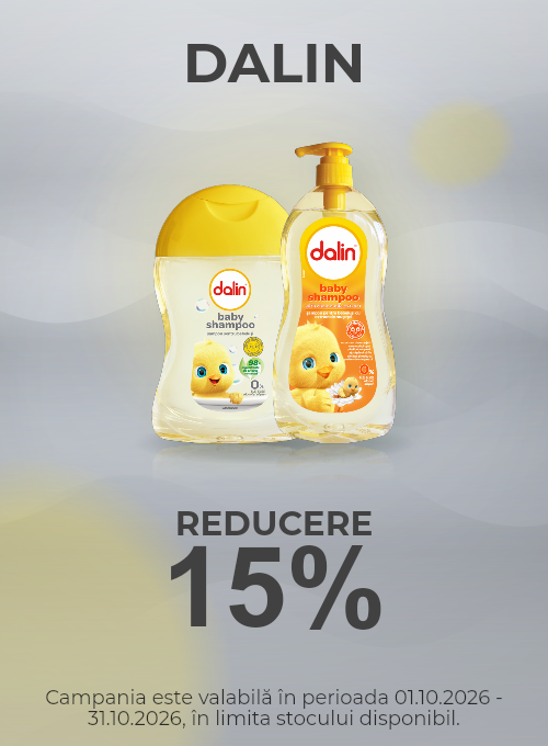 Promotie cu 15% reducere la Dalin
