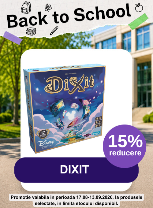 Promotie cu 15% reducere la Dixit Back To School