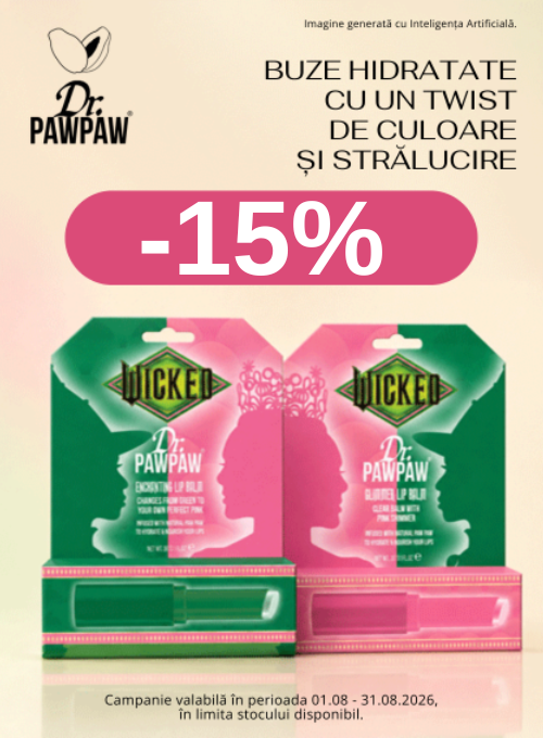 Promotie cu 15% reducere la Dr.Pawpaw