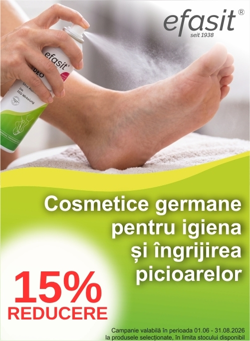 Promotie cu 15% reducere la Efasit