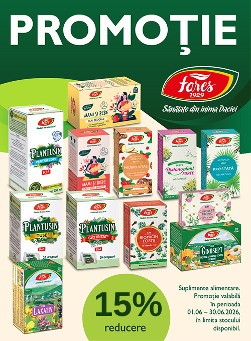 Promotie cu 15% reducere la Fares