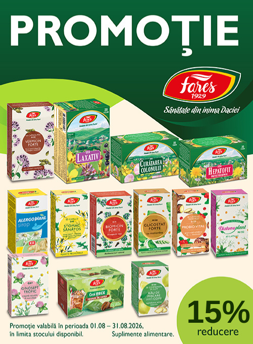 Promotie cu 15% reducere la Fares