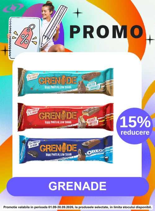 Promotie cu 15% reducere la Grenade