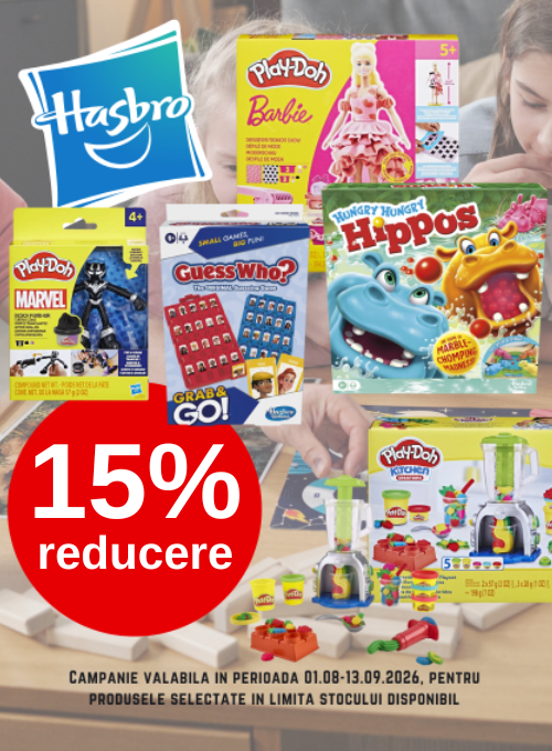 Promotie cu 15% reducere la Hasbro