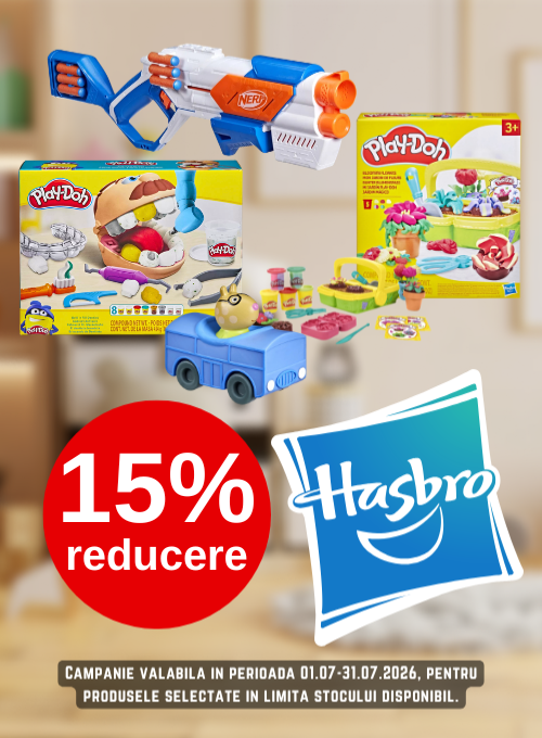 Promotie cu 15% reducere la Hasbro