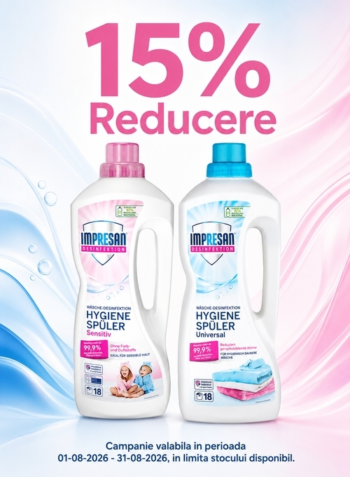 Promotie cu 15% reducere la Impresan