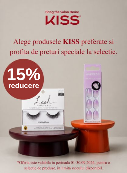 Promotie cu 15% reducere la Kiss