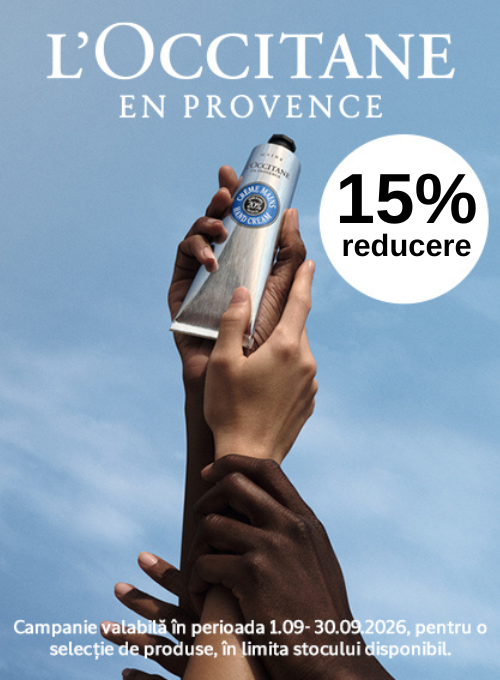 Promotie cu 15% reducere la Loccitane