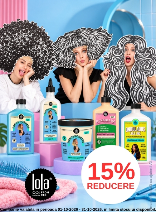 Promotie cu 15% reducere la Lola Cosmetics