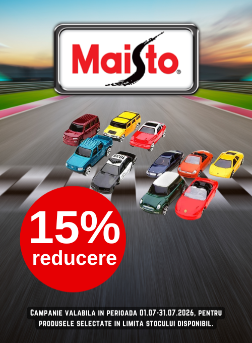 Promotie cu 15% reducere la Maisto