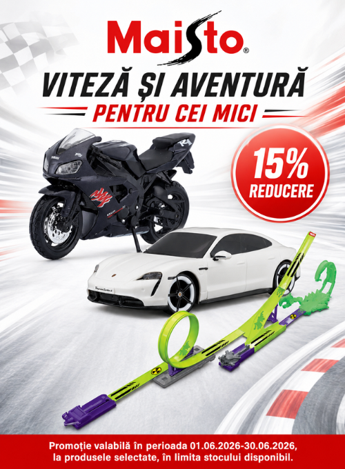 Promotie cu 15% reducere la Maisto