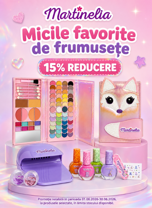 Promotie cu 15% reducere la Martinelia