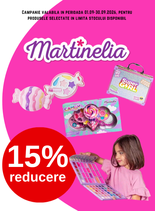 Promotie cu 15% reducere la Martinelia