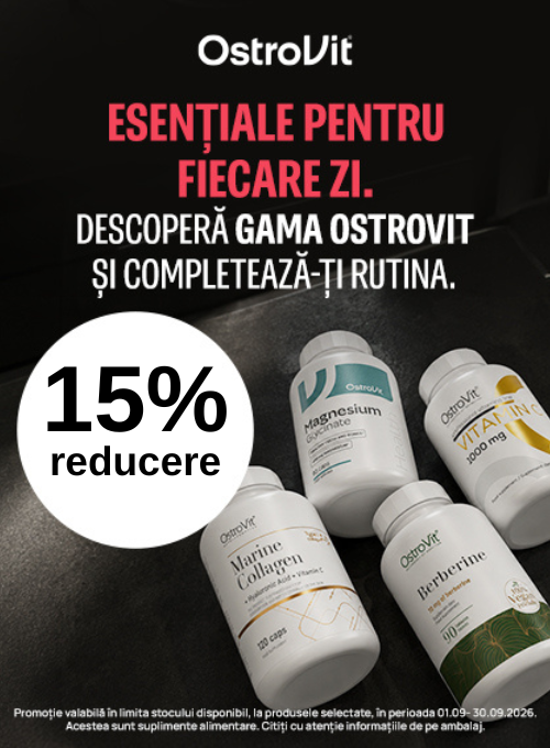 Promotie cu 15% reducere la Ostrovit
