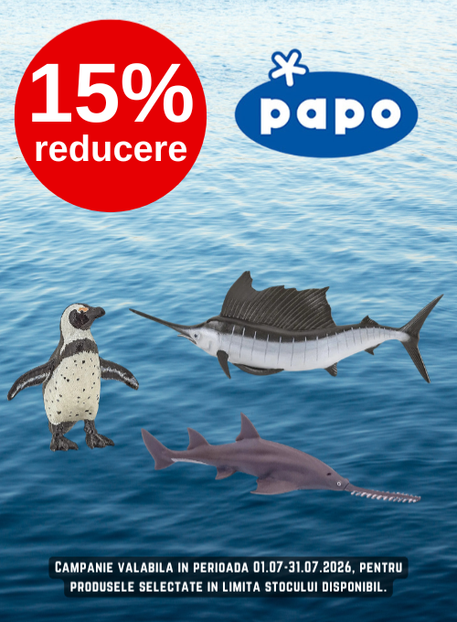 Promotie cu 15% reducere la Papo