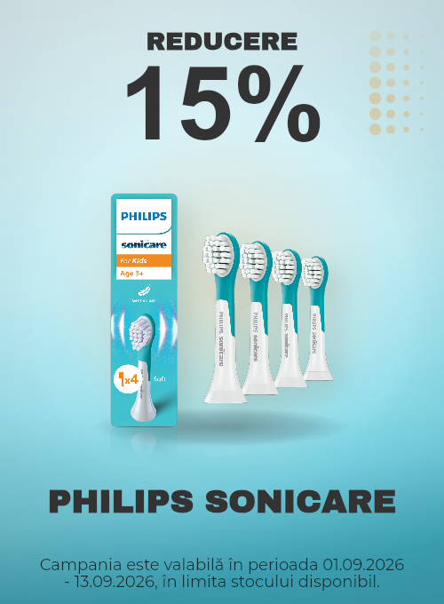 Promotie cu 15% reducere la Philips Sonicare