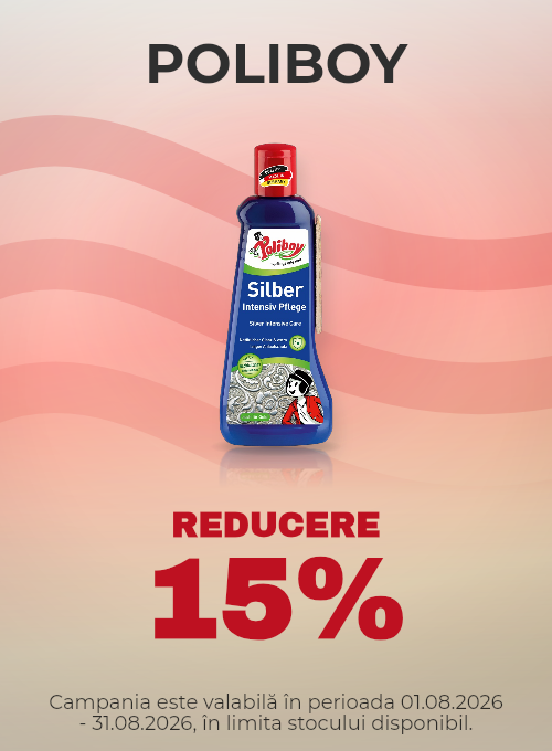 Promotie cu 15% reducere la Poliboy