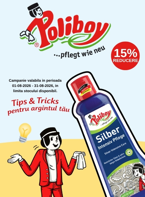 Promotie cu 15% reducere la Poliboy