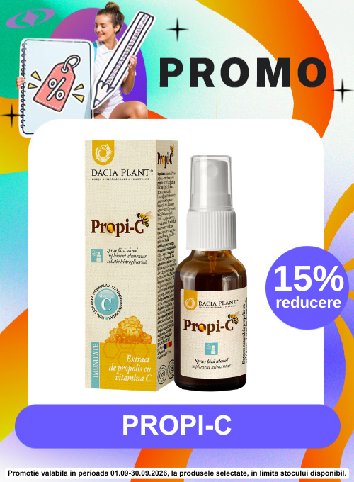 Promotie cu 15% reducere la Propi-C