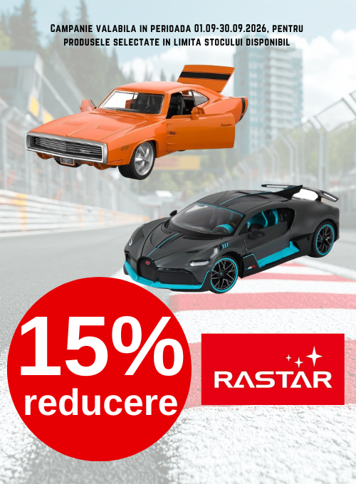 Promotie cu 15% reducere la Rastar