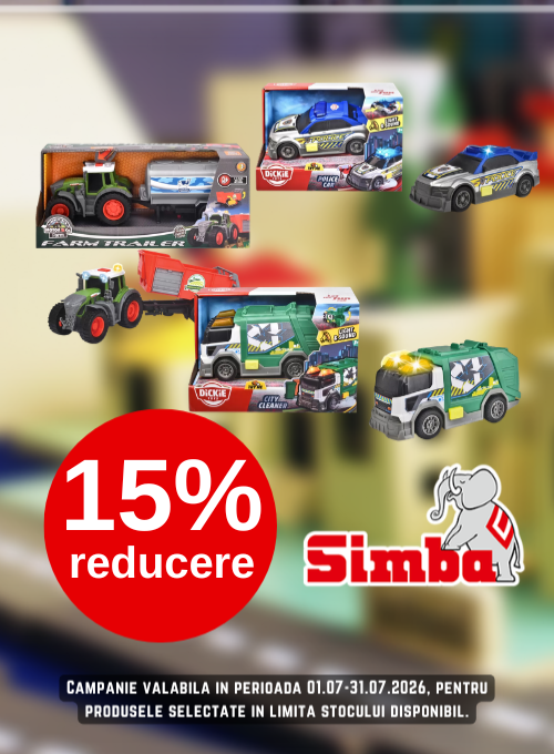 Promotie cu 15% reducere la Simba