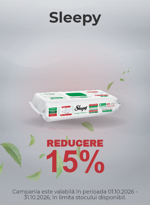 Promotie cu 15% reducere la Sleepy