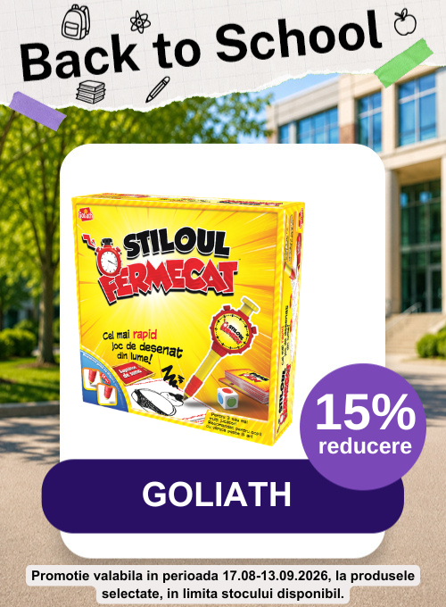 Promotie cu 15% reducere la Stiloul Fermecat Back To School