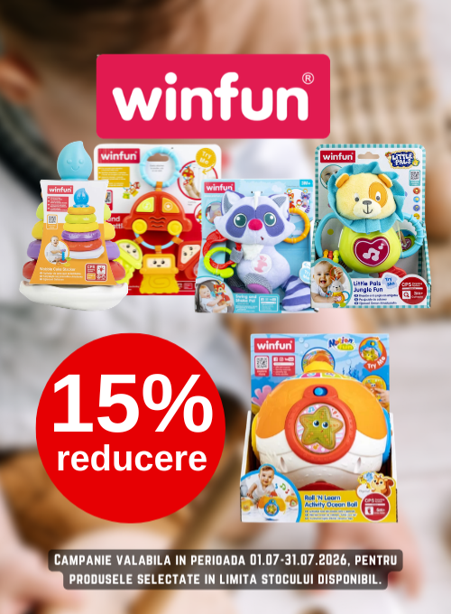 Promotie cu 15% reducere la Winfun