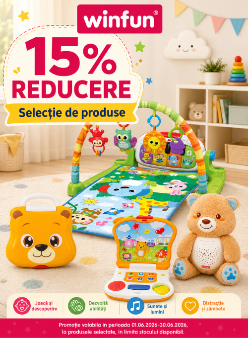 Promotie cu 15% reducere la Winfun