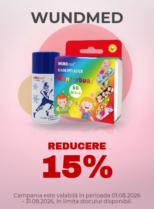 Promotie cu 15% reducere la Wundmed