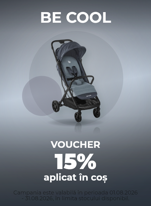 Promotie cu 15% voucher aplicat in cos la Be Cool