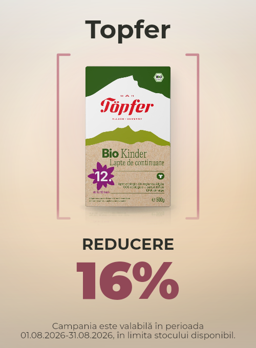 Promotie cu 16% reducere la Topfer