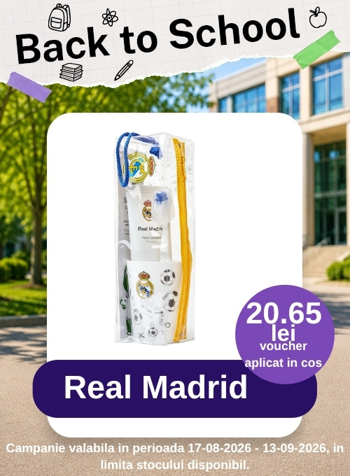 Promotie cu 20.65 lei reducere la Real Madrid