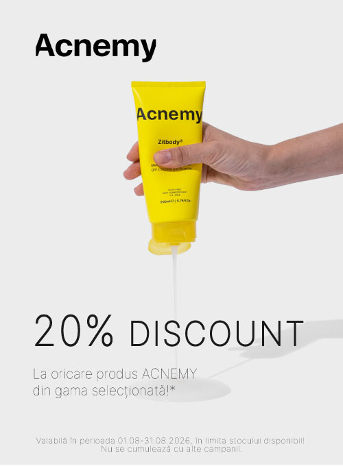Promotie cu 20% reducere la Acnemy