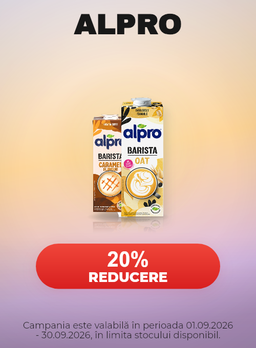 Promotie cu 20% reducere la Alpro