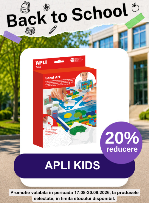 Promotie cu 20% reducere la Apli Kids - Back to School
