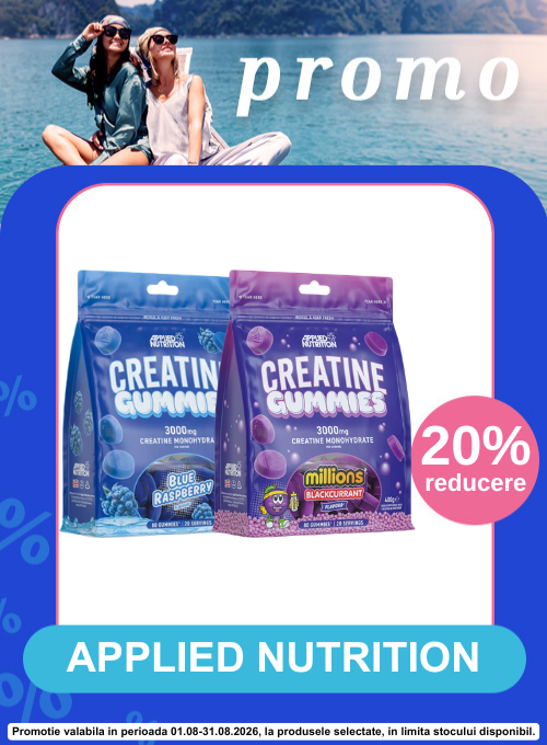 Promotie cu 20% reducere la Applied Nutrition