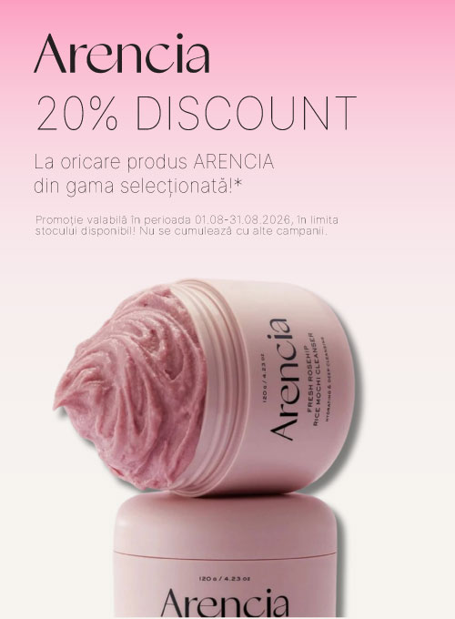 Promotie cu 20% reducere la Arencia