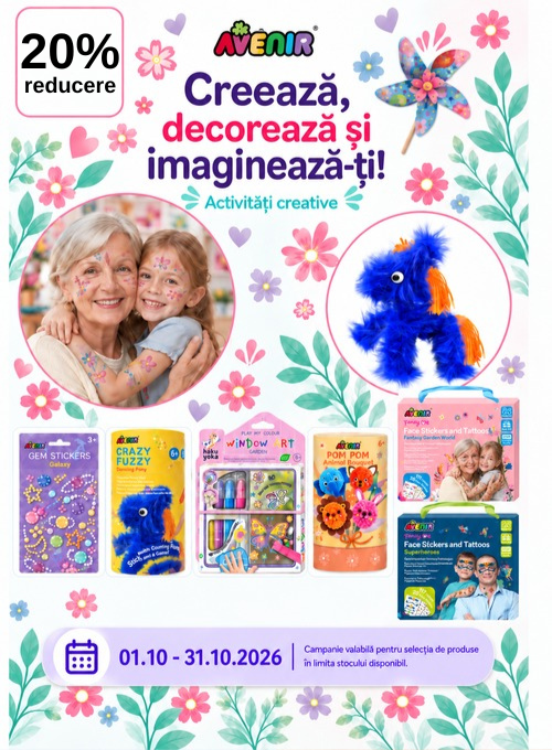 Promotie cu 20% reducere la Avenir