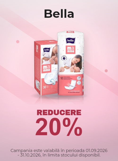 Promotie cu 20% reducere la Bella