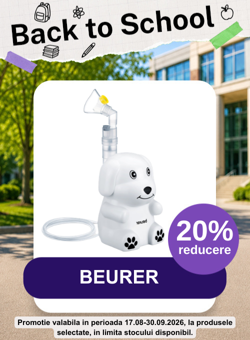 Promotie cu 20% reducere la Beurer - Back To School