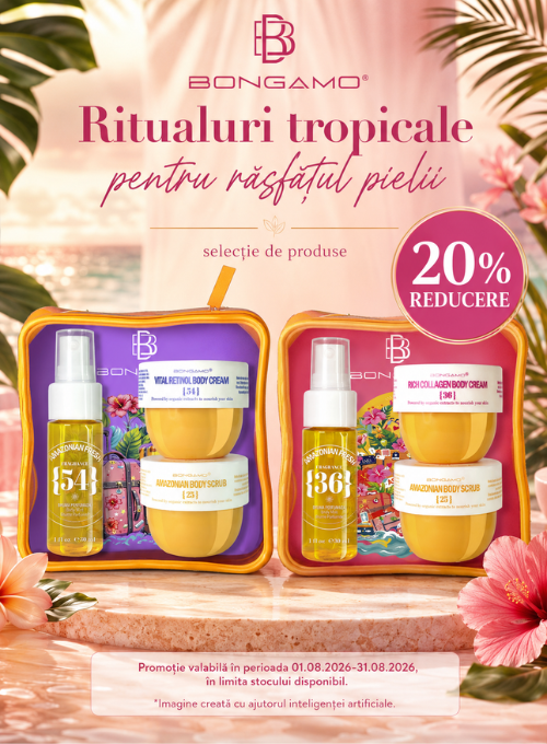 Promotie cu 20% reducere la Bongamo