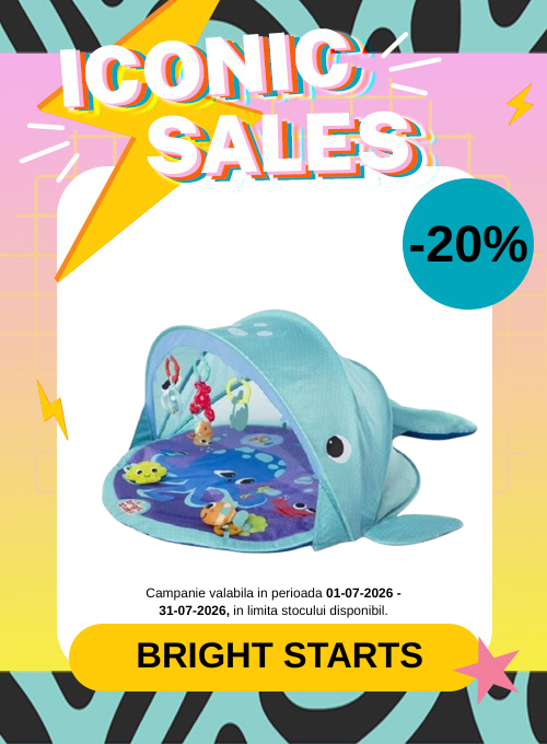 Promotie cu 20% reducere la Bright Starts - Iconic Sales