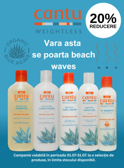 Promotie cu 20% reducere la Cantu