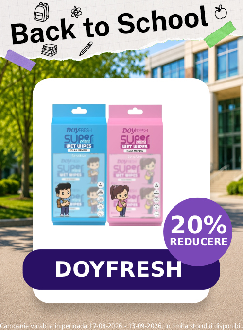 Promotie cu 20% reducere la Doyfresh - Back to School