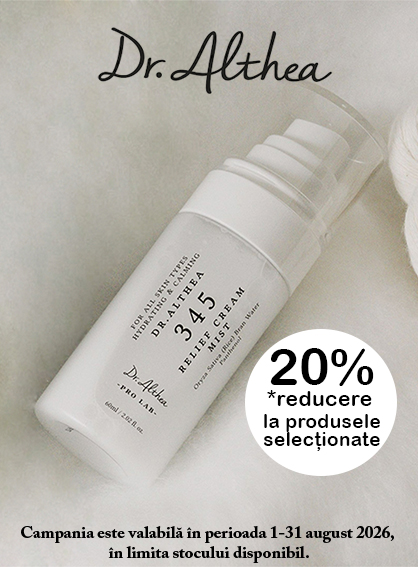 Promotie cu 20% reducere la Dr. Althea